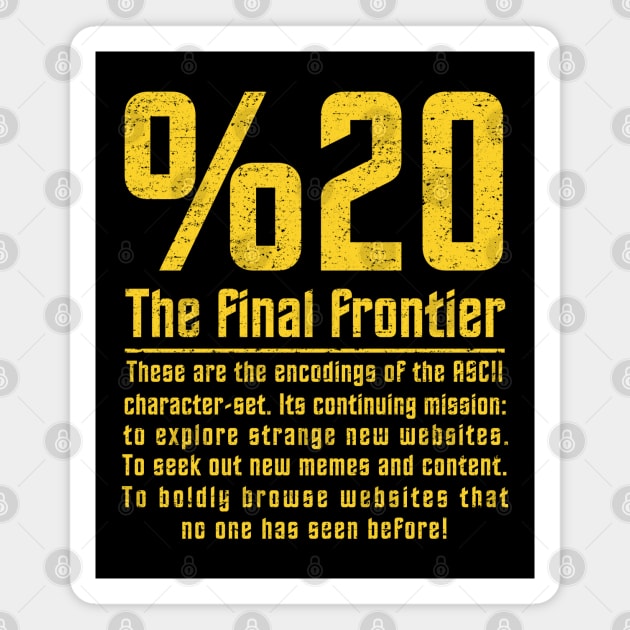 %20 The Final Frontier - Alt (Roufxis) Magnet by Roufxis